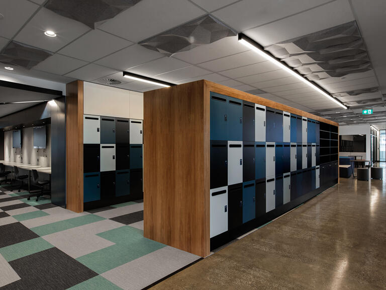 Office lockers Leo Cussen Centre lockin lockers australia 3