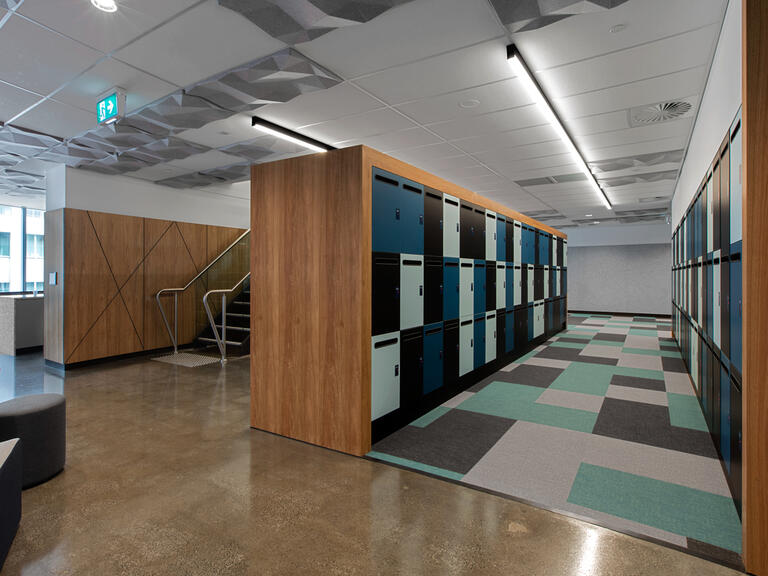 Office lockers Leo Cussen Centre lockin lockers australia 8