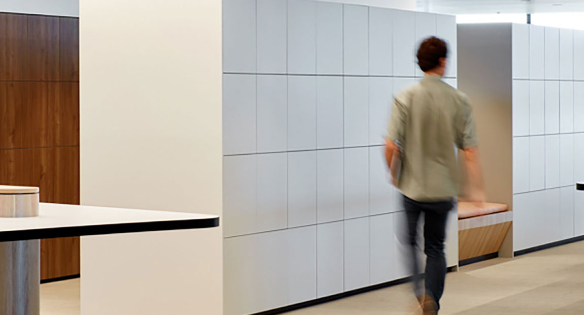 workplace lockers for NSW Transport - Lockin