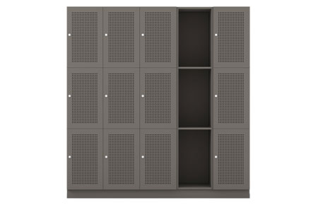 CS3-premium-steel-locker-product cs3 premium steel 3 door locker by lockin
