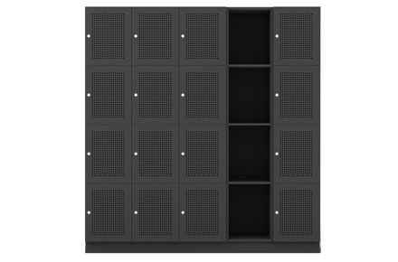 CS4-premium-steel-locker-product cs4 premium steel shelving locker by lockin