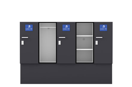 ALH1 Accessible shelving locker