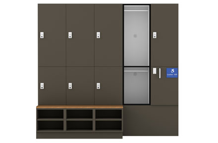 ALPS2 Accessible hanging locker