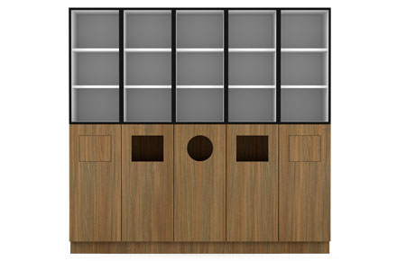 EOTT End-of-trip amenities towel storage lockers