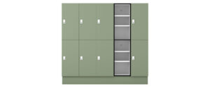 H2 Shelving locker 2 door