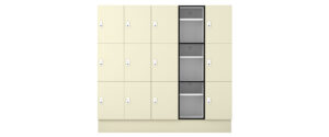 shelving locker 3 door by Lockin