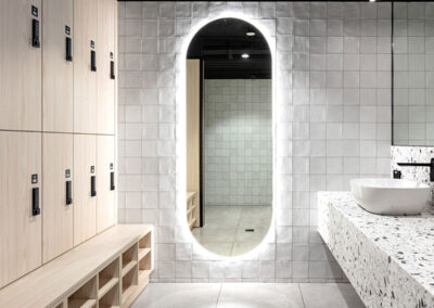 end-of-trip facility lockers by lockin