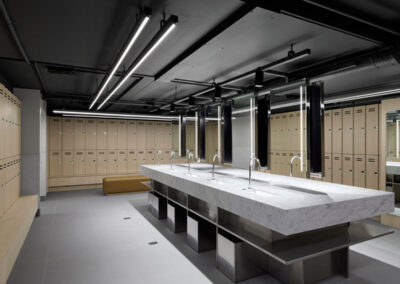 end-of-trip lockers at XLCR 120 Collins Street by Lockin