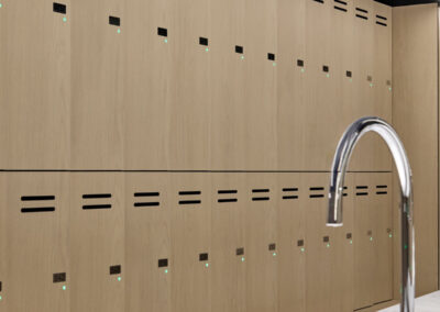 end-of-trip lockers at XLCR 120 Collins Street by Lockin