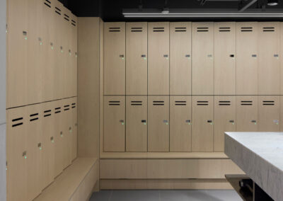 end-of-trip lockers at XLCR 120 Collins Street by Lockin