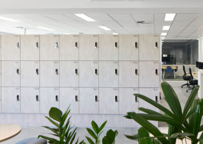 workplace lockers by lockin made in melbourne for NHP Australia