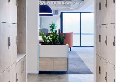 workplace lockers by lockin made in melbourne for NHP Australia