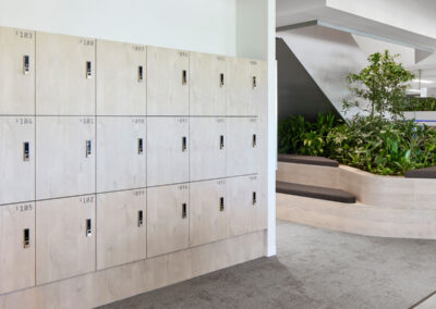 workplace lockers by lockin made in melbourne for NHP Australia