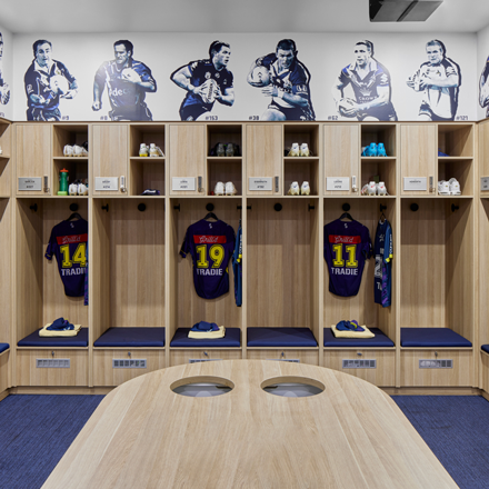 custom made elite sports lockers by Lockin