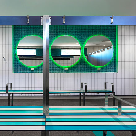 lockers for gym and change rooms by Lockin