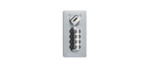 digilock dial combo lock nickel