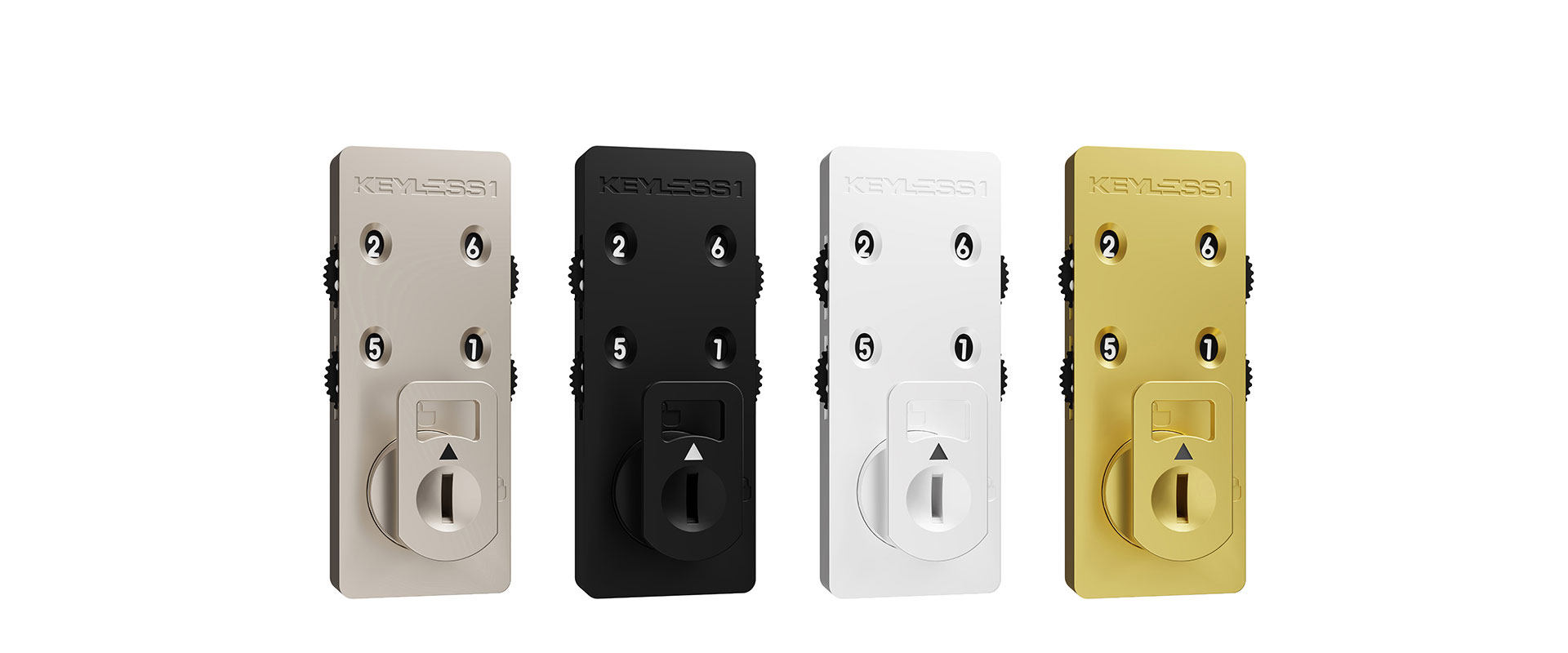 keyless 1 combination lock range