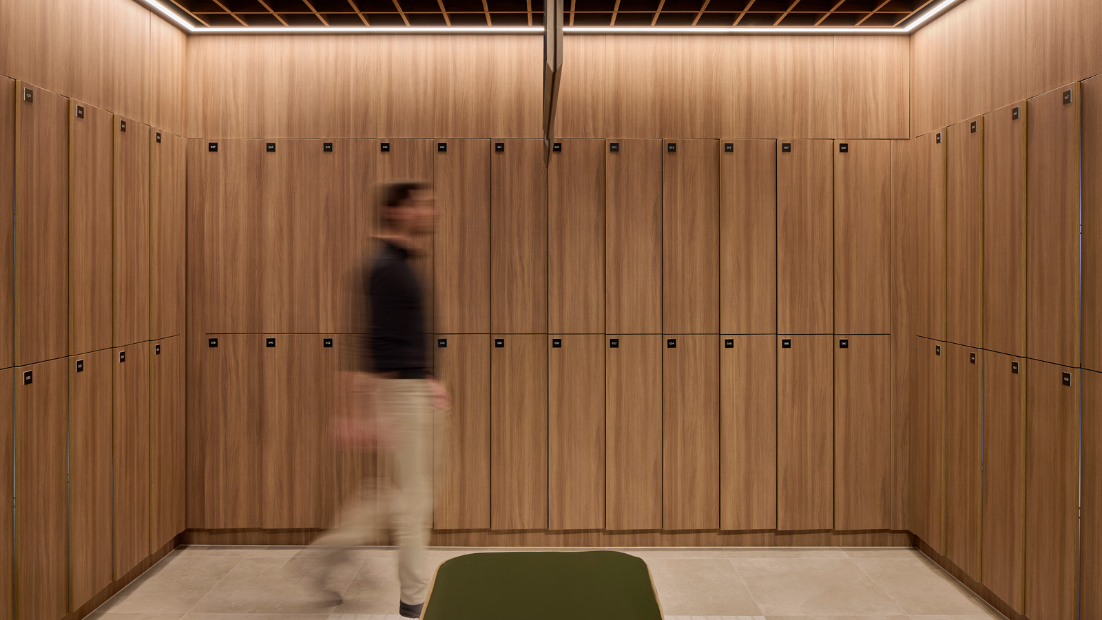 elite sports lockers for North Melbourne Football Club by Lockin