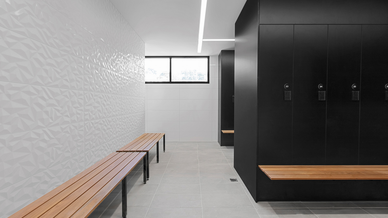 elite sports lockers for North Melbourne Football Club by Lockin