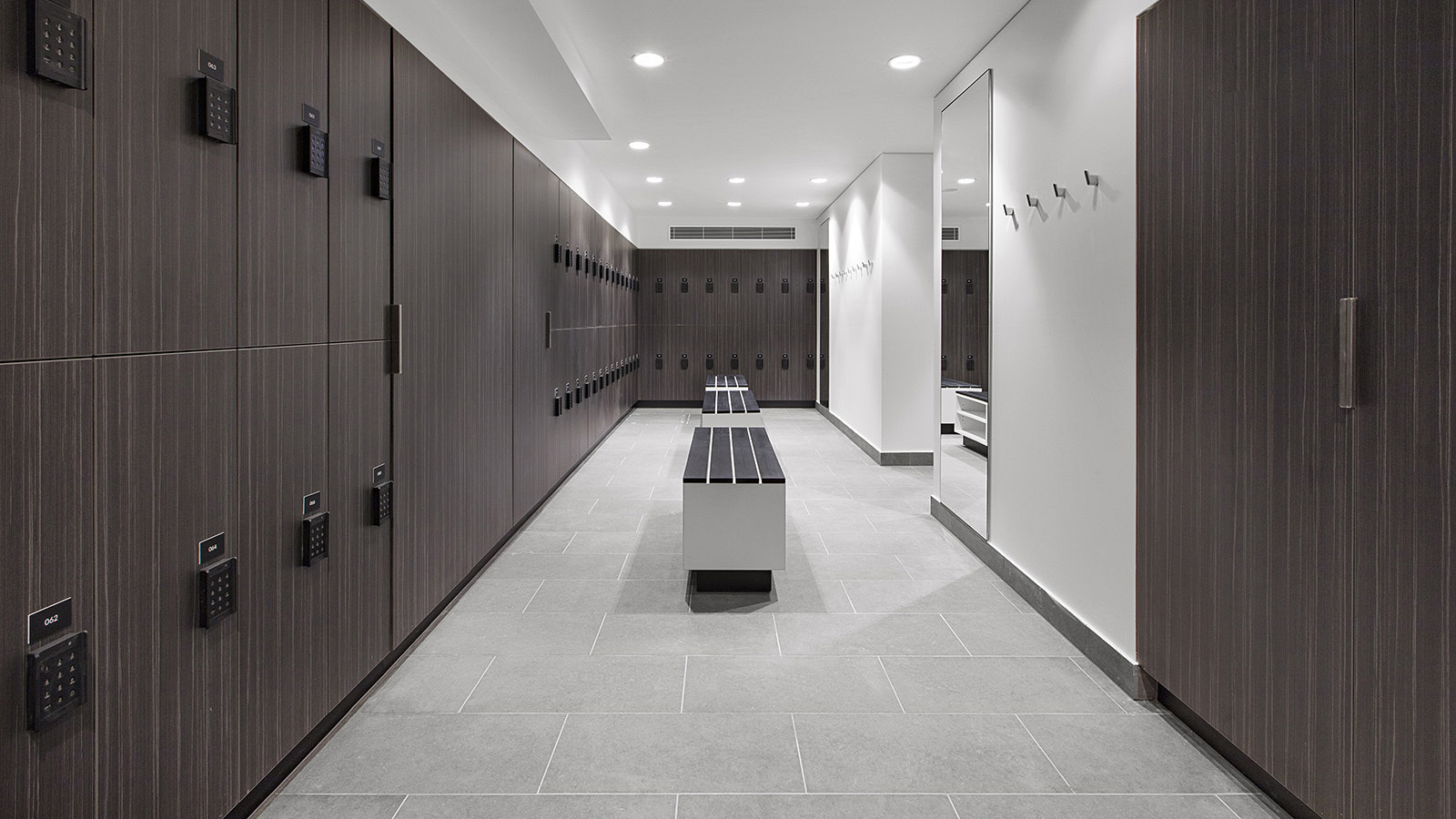 elite sports lockers for North Melbourne Football Club by Lockin