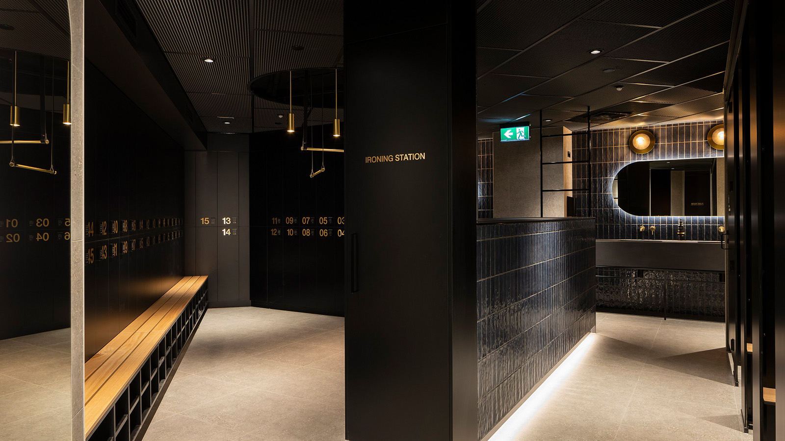elite sports lockers for North Melbourne Football Club by Lockin