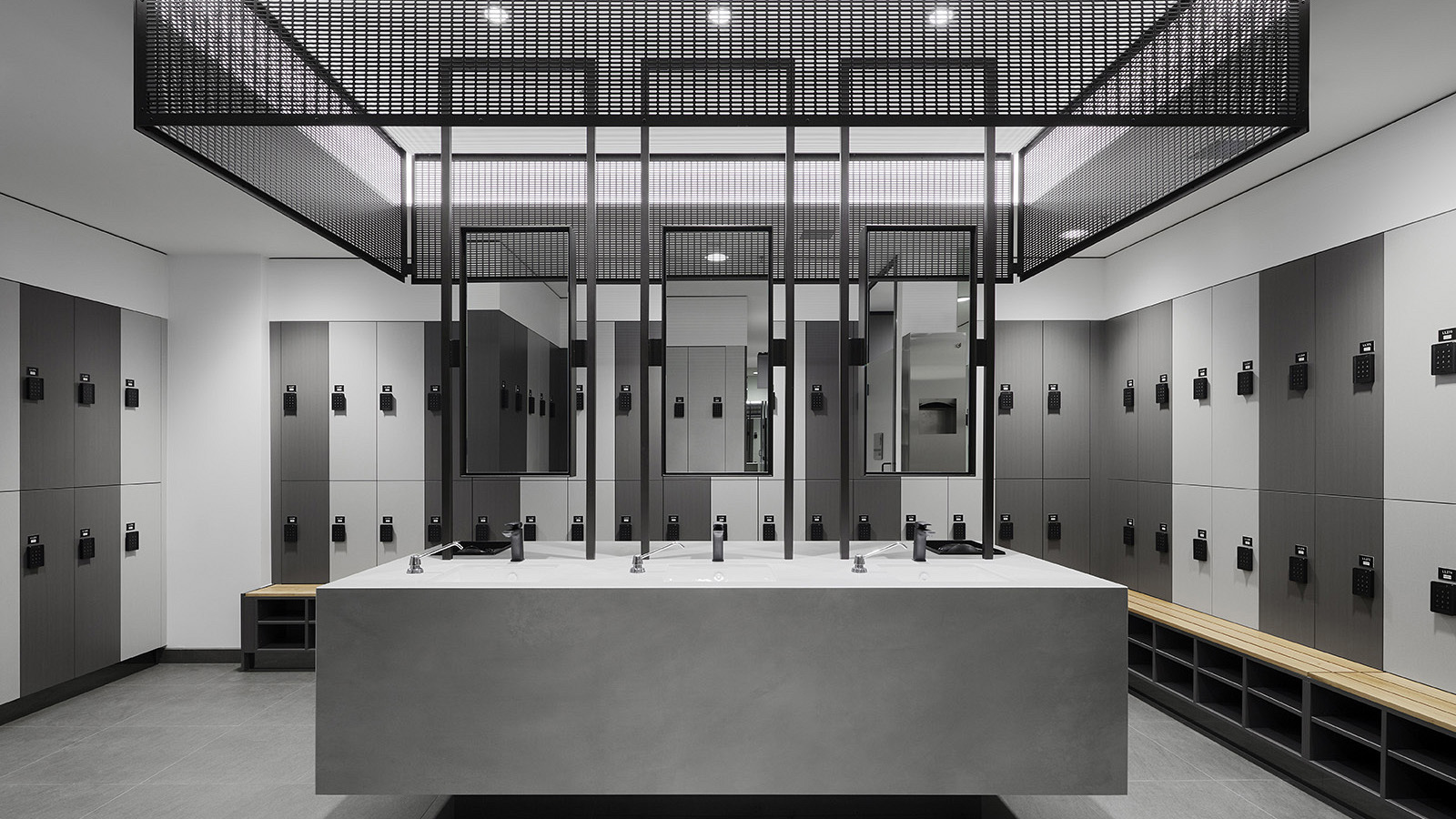 lockin-end-of-trip-facility-lockers-452-flinders-street-melbourne-©Tatjana-Plitt-01 elite sports lockers for North Melbourne Football Club by Lockin