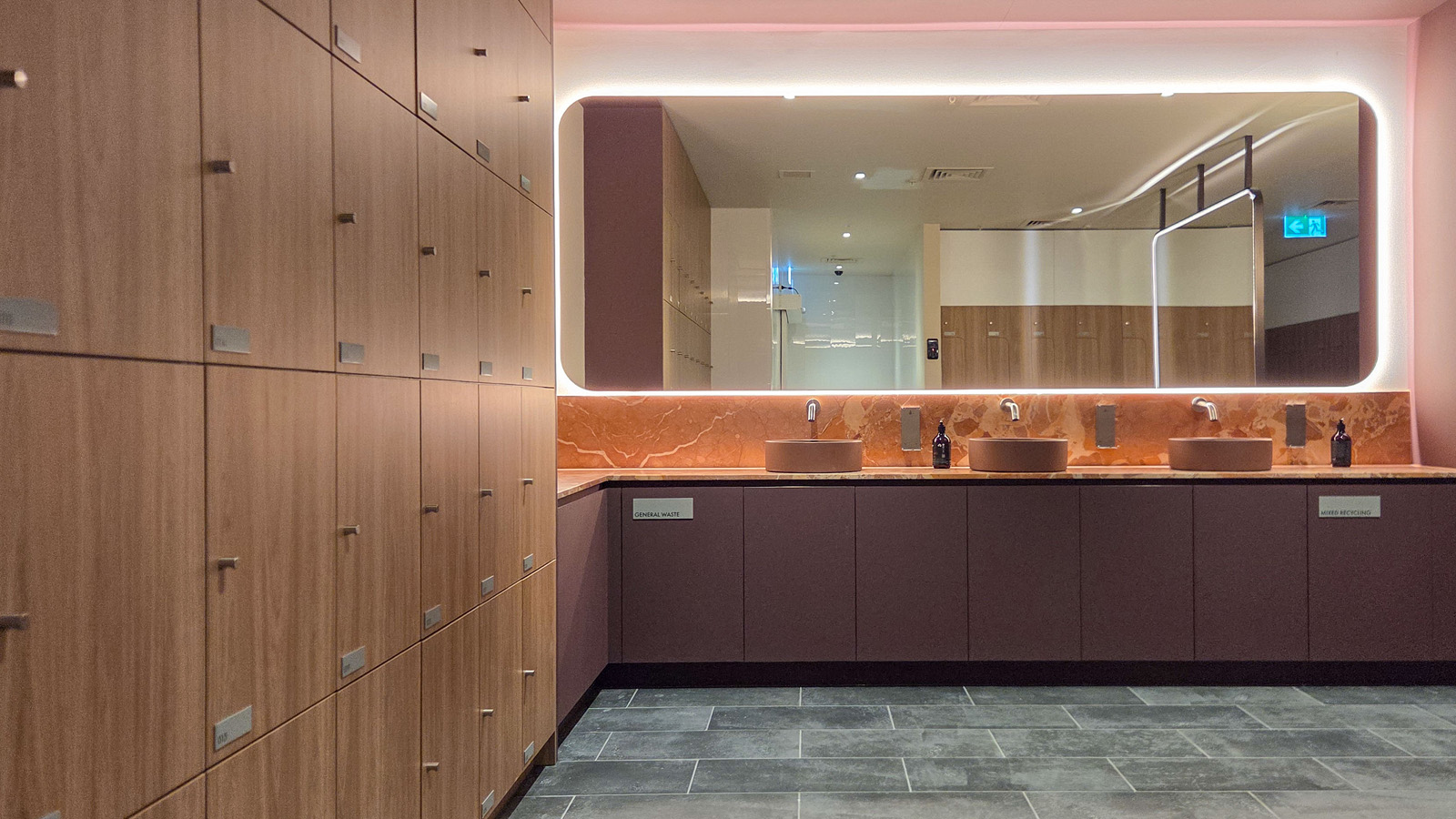 elite sports lockers for North Melbourne Football Club by Lockin