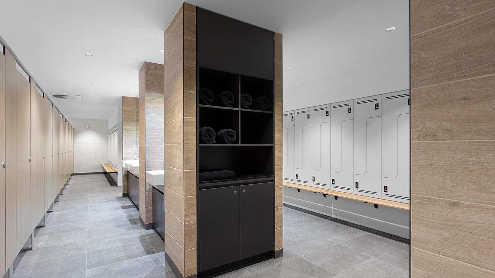 elite sports lockers for North Melbourne Football Club by Lockin