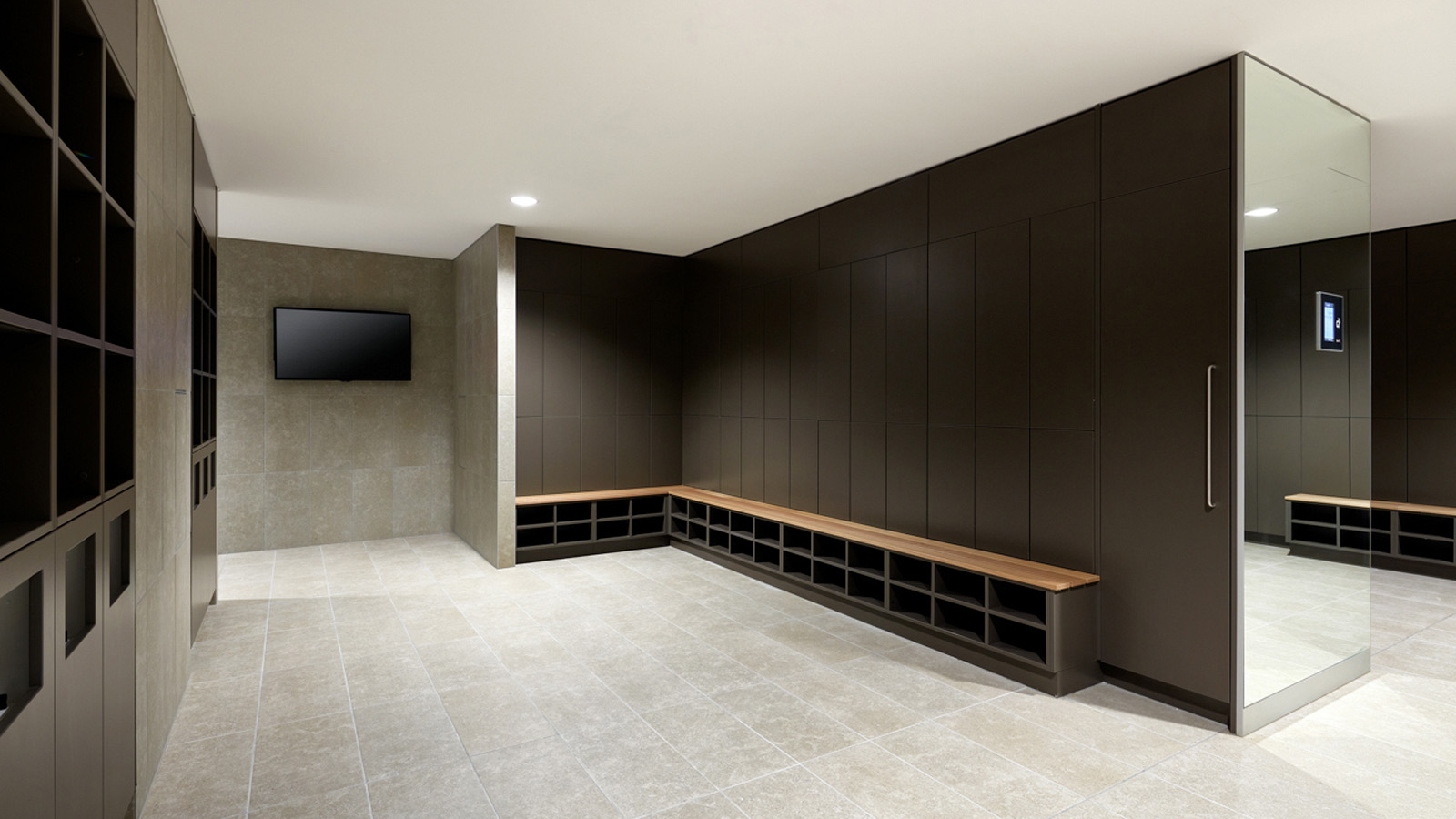 elite sports lockers for North Melbourne Football Club by Lockin