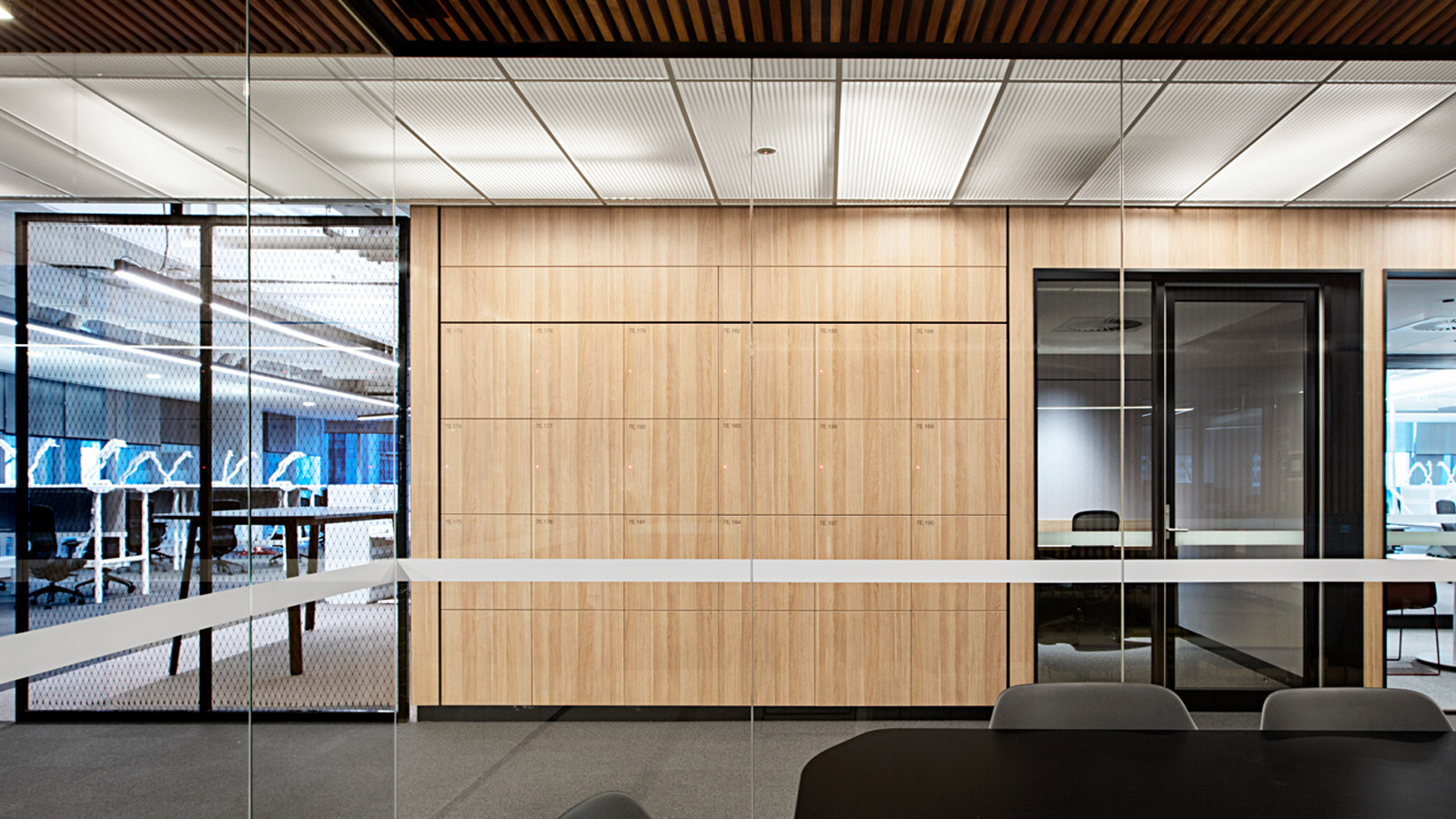 workplace lockers at Royal Melbourne Hospital - Lockin