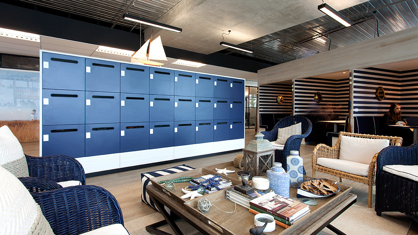 workplace lockers at Royal Melbourne Hospital - Lockin