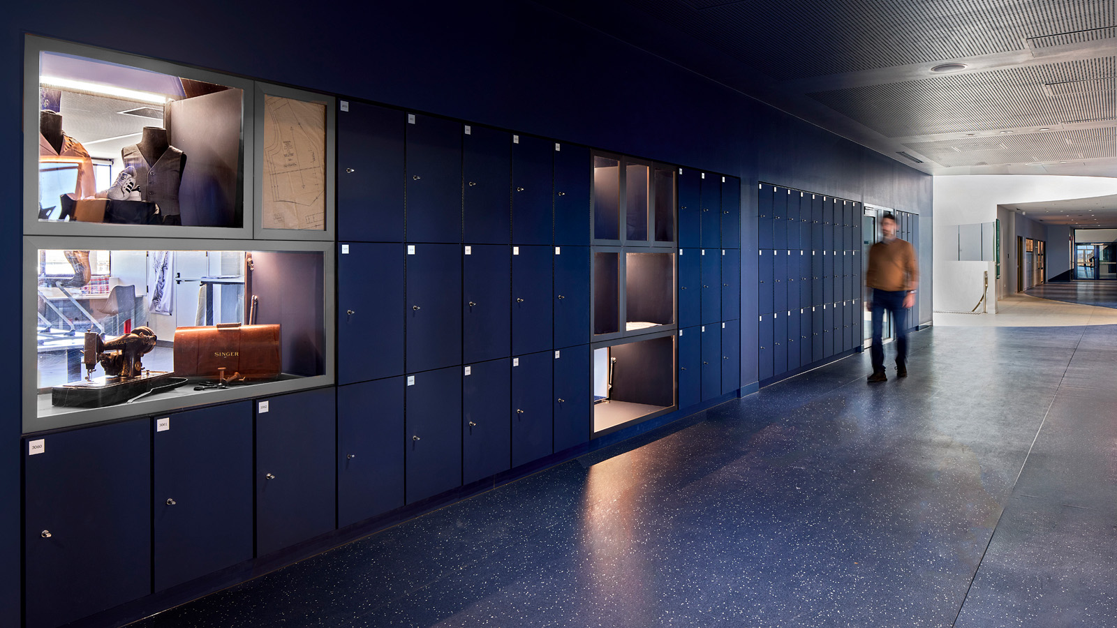 workplace lockers at Royal Melbourne Hospital - Lockin